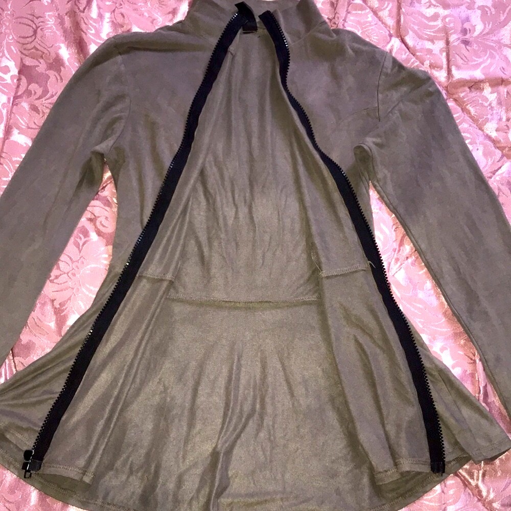 Long Sleeve Zipper Shirt
